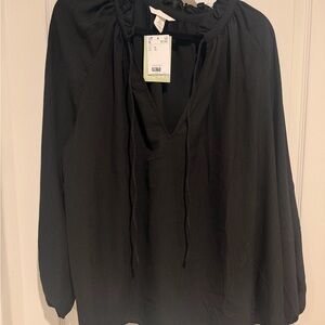 H&M Elegant Black Women's Top